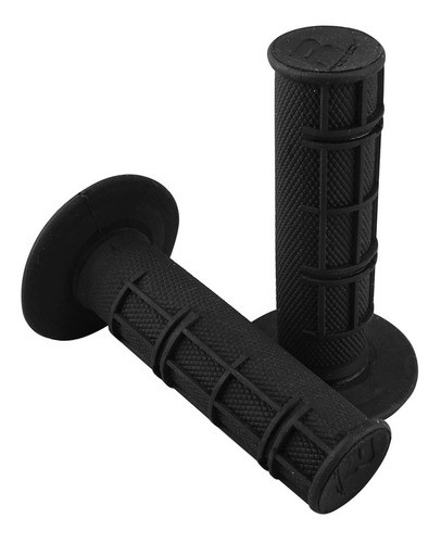 Par Puños Manoplas Cuatriciclo Atv Racetech Racing Negro 0