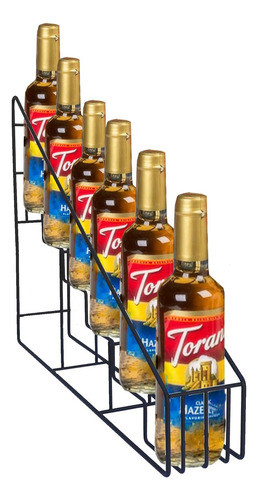 ® Café Jarabe Botella Estante Estante De Alambre Bote... 0