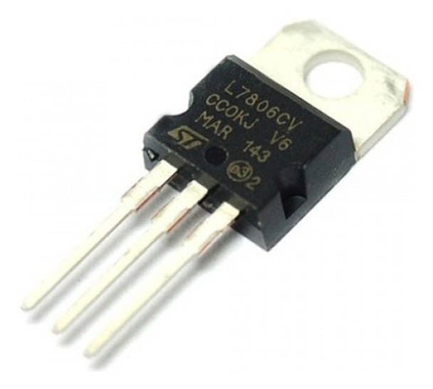 Lm7806 7806 Regulador De Voltaje Positivo 6v 1.5a Pack X3 0