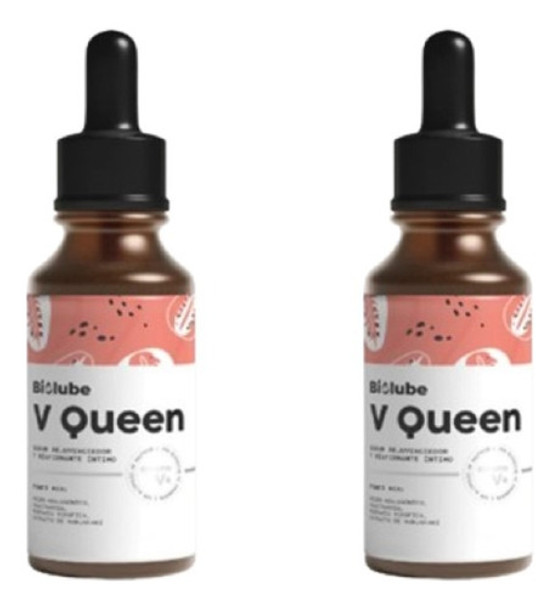 Kit X 2 Serum Hidratante Reafirmante Intimo Biolube V Queen 0