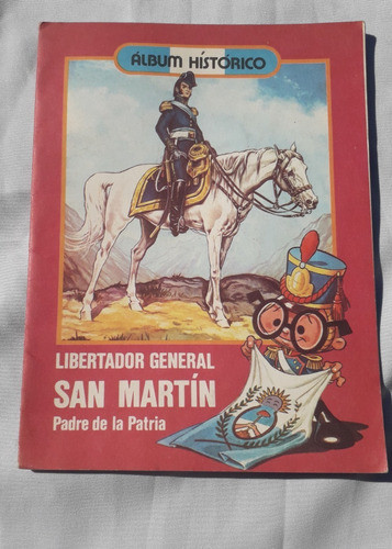 Album Historico San Martin De Figuritas /anteojito Vacio 0