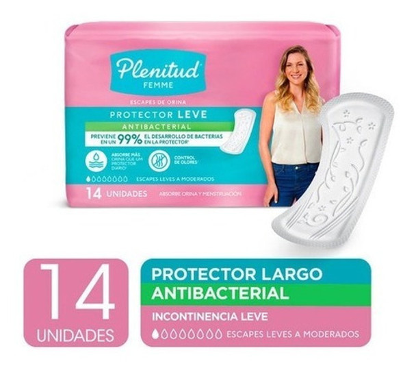 Plenitud Femme Protector Leve X 14 Incontinencia Adultos 0
