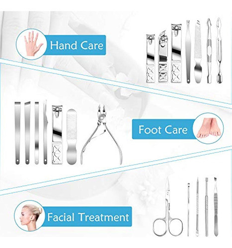 Set De Pedicura Manicura Teamkio Set De Limpieza De Uñas Set 0