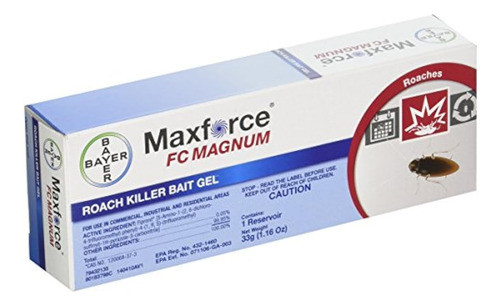 Bayer Maxforce Fc Magnum Matacucarachas Con Cebo En Gel 0