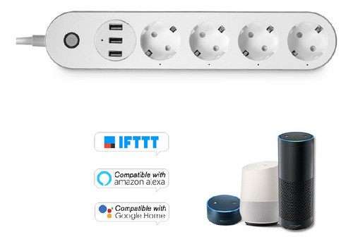 Zapatilla Toma De Corriente  Inteligente Wifi Smart 0