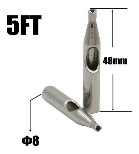 # Wwy 5 Ft  Tip Punta Acero Tatuar Tattoo Tatuaje Importado 0