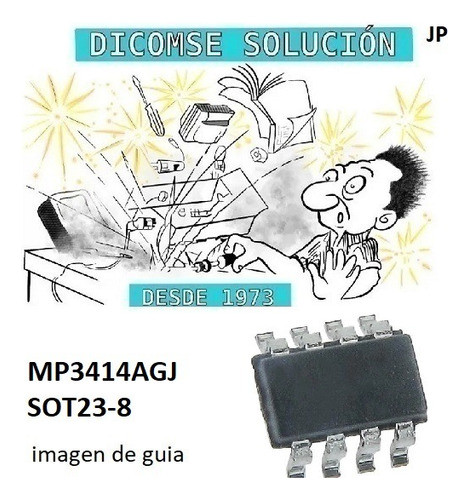 Circuito Integrado Mp3414agj Sot23-8 Mp3414 Agj Mp 3414agj 0