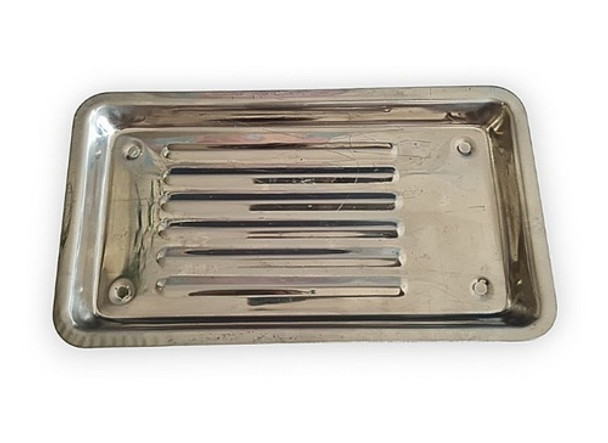 Bandeja Inoxidable Acanalada 20x11 Cm  Odontología 0