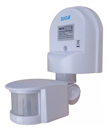 Sensor Detector Movimiento Orientable 180º Pared Sica 0