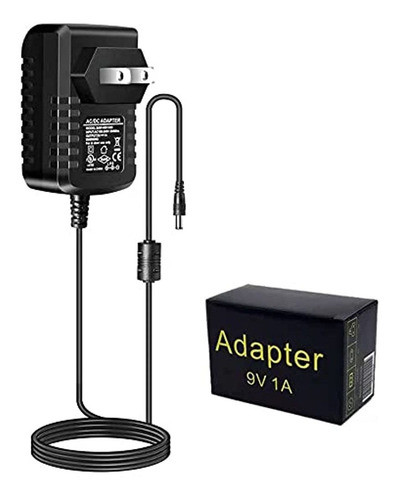 Adaptador De Fuente De Alimentación 9v Dc 1a Para Centro De 0