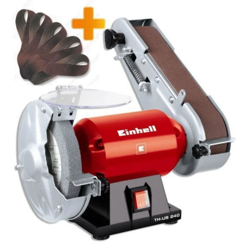 Amoladora Banco Con Lijadora 240w Einhell Profesional + 5 Li 0