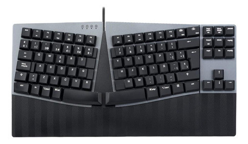 Teclado Perixx Esp. Ergonómico Usb Periboard335bl Multimedia 0