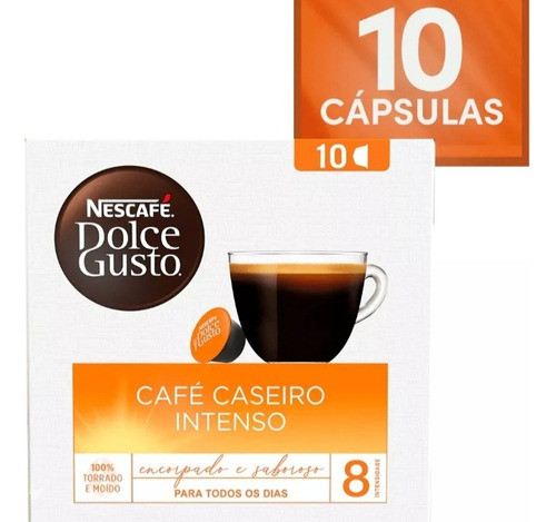 Dolce Gusto Cápsulas Caseiro Intenso 0