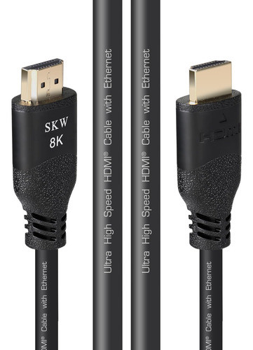 Skw Cable Hdmi 2.1 De Alta Velocidad, 8k 60hz 4k 120hz 48gbp 0