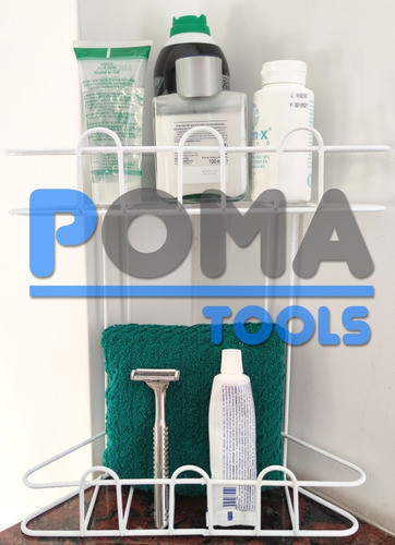 Organizador De Ducha Esquinero 2 Canastos Estantes Csh 0