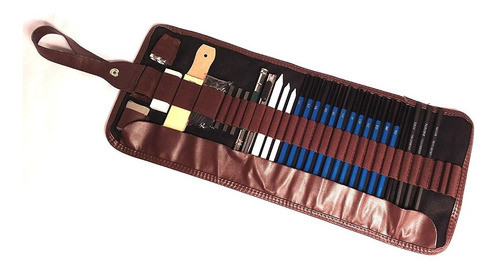 32 Piezas Para Dibujo Sketching Con Estuche (xmp) 0