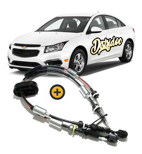 Juego X 2 Cables Selectora Chevrolet Cruze 1.8 10/16 Manual 0
