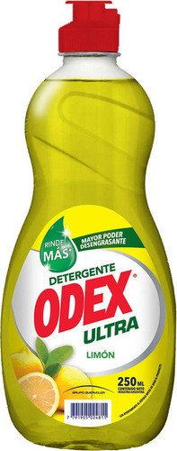 Odex Detergente Ultra Limon X 250ml Concentrado X12u Mis Ala 0