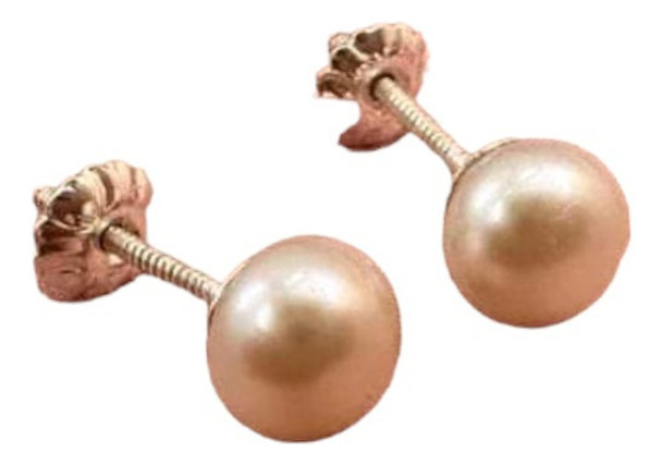 Caravanas Perlas De Rio 6mm !! 0