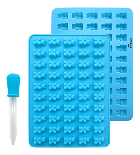Molde De Silicona Con Forma De Osito De Goma Para Caramelos 0