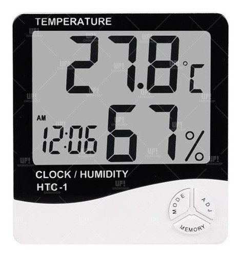 Termómetro Humedad Reloj Digital Despertador Higrometro 0