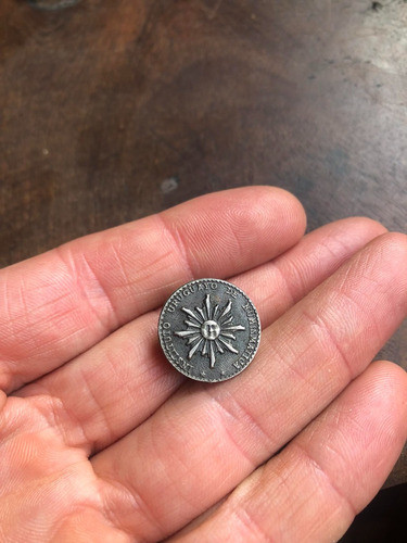 Pin Solapero Instituto Uruguayo De Numismatica 0