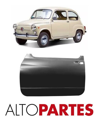 Panel Puerta Fiat 600 Izquierdo 0