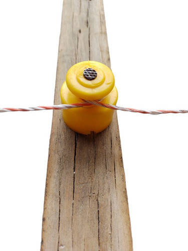 10 Campanita Aisladores Unidad Color Amarillo Control Uv 0