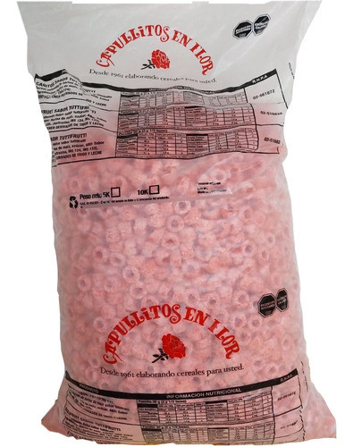 Chizitos De Frutilla Capullito En Flor 5kg 0