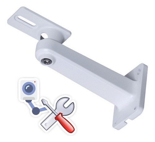 Soporte Aluminio Pared Camara Vigilancia Dahua 188,7x58x80mm 0