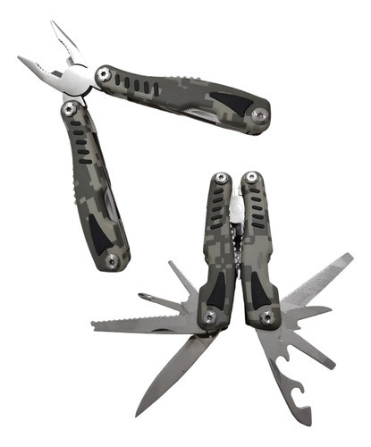Pinza Multifunción Supervivencia Táctica 9 Elementos Y Funda 0