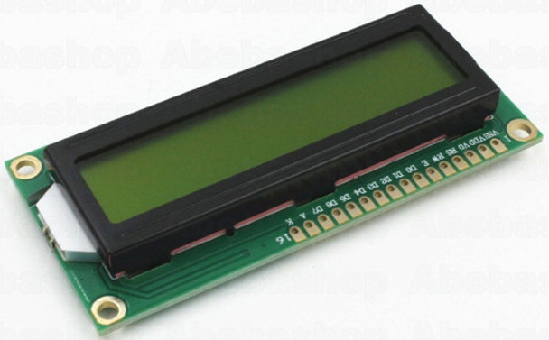 Lcd 16x2 Con Backlight Verde Display Filas 1602 Arduino 0