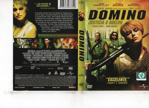 Domino (2005) - Dvd Original - Mcbmi 0