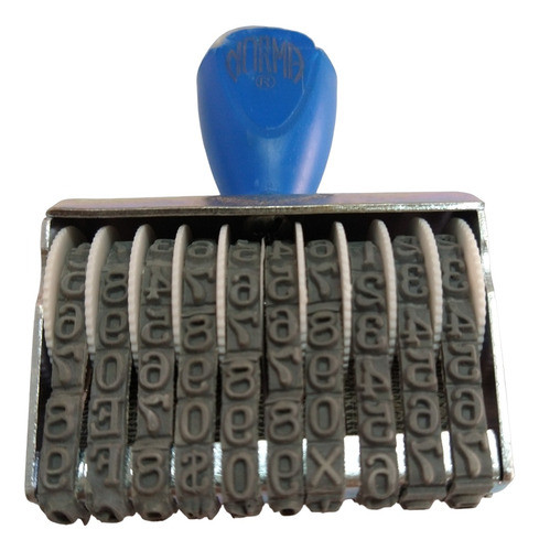 Sello Numerador De 5 Mm 10 Dígitos 0