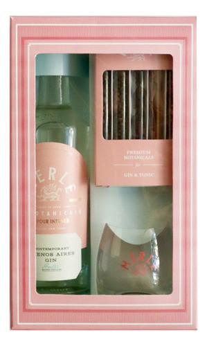 Estuche Regalo Gin Merle + Copa + Botanicos 0