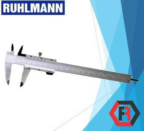 Calibre Metalico Doble Lectura Metrico -pulgada 150mm 0