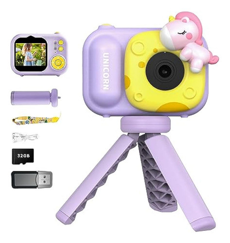 Snowall Cámara De Unicornio Con Trípode, Juguetes 0