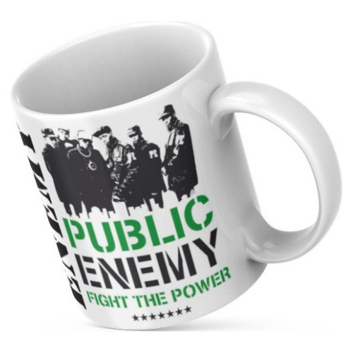Taza Public Enemy Exclusiva Ceramica Calidad Importada Rock 0