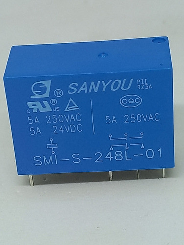 Smi-s-248l-01 Relay 48v 5 A 2 Inv 0