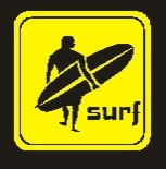 Tuning (ploter) Adesivo Surf  Oracal Alemán X Fondo Negro. 0