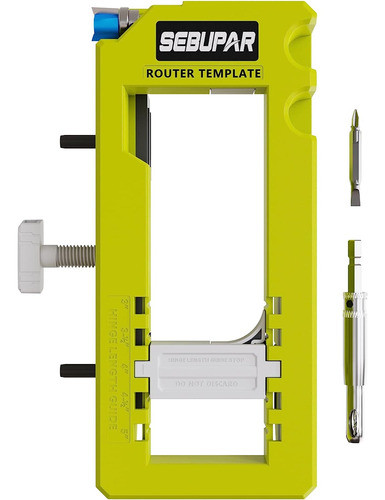 Plantilla Para Colocacion De Bisagras En Puertas 0