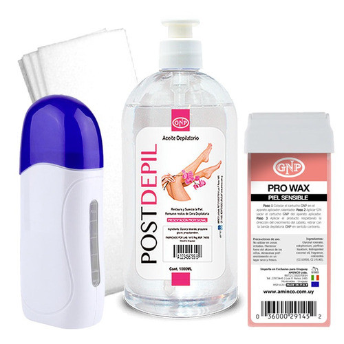 Calentador, Cartucho Rollon Rosa Y Aceite 500ml Gnp + 25 Ban 0