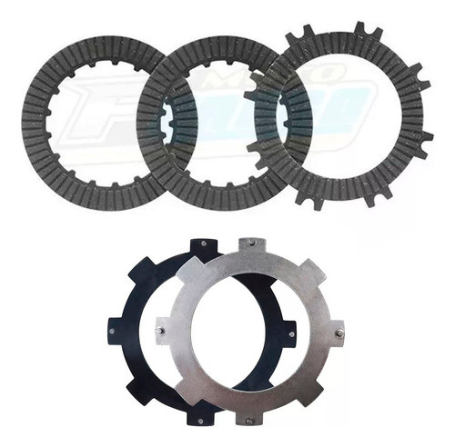 Discos Embrague + Separadores Corven Energy 110 Motos Franco 0