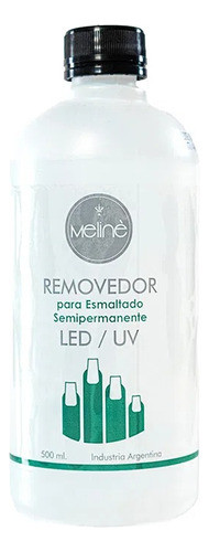 Meline Removedor Esmalte De Cabina X500 Ml 0