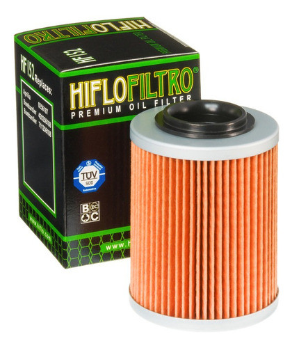 Filtro De Aceite Hiflo Hf152 Can-am 1000 Outlander 2012/2022 0