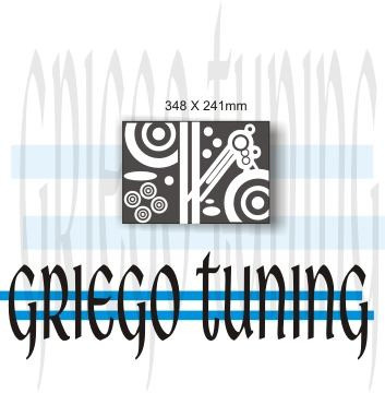 Tun Adhesivos Vinilos X  Notebook  Mod03 Blanco 0