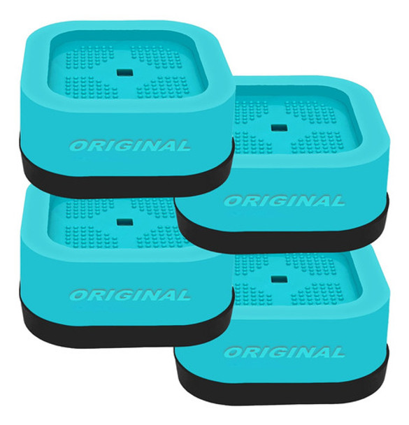 4 Almohadillas Antivibración Para Lavarropas - Secarropas. 0