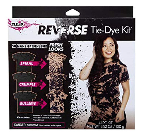Tulip One-step Tie-dye Kit Reverse Tie Dye, Multi 0