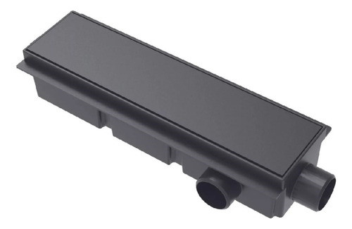 Desague Lineal Ideal Encastrable 30 Plena Negra 12120 0