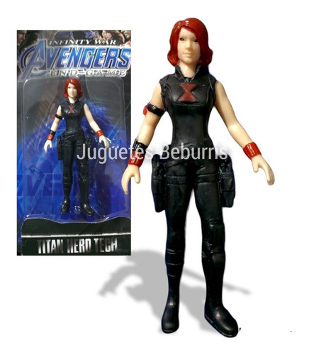 Black Widow Muñeca De 14cm. 0